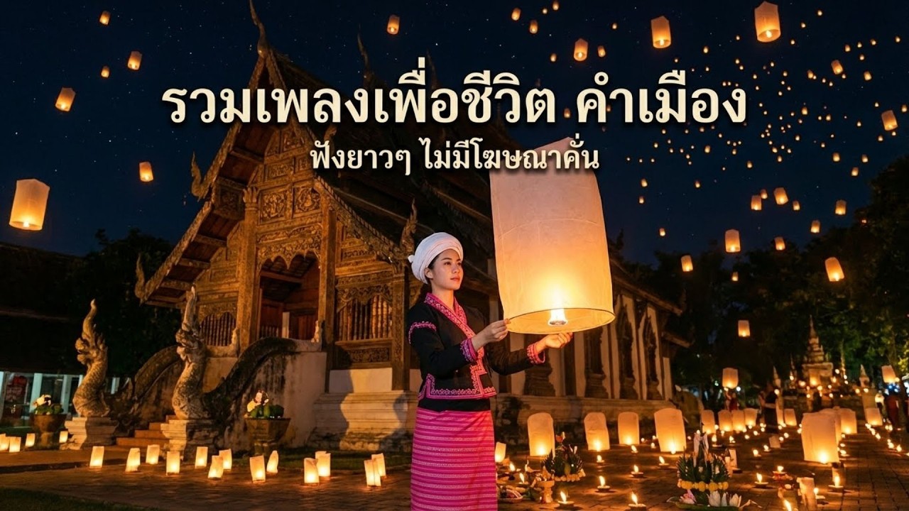 เพลงคำเมือง ฟังสบาย 2026 | เปิดคลอทำงาน/ขับรถ ยาวๆ (ฟังไม่สะดุด)