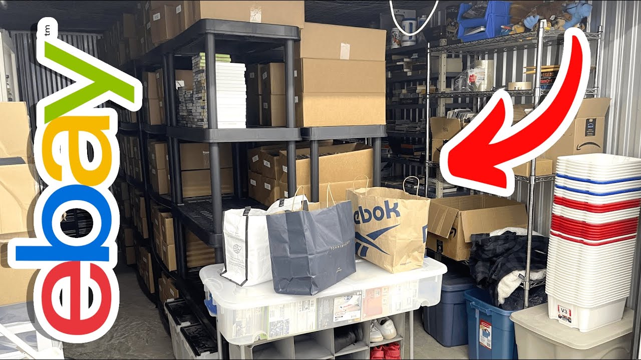 Re-Organizing The Ebay Storage Unit!
