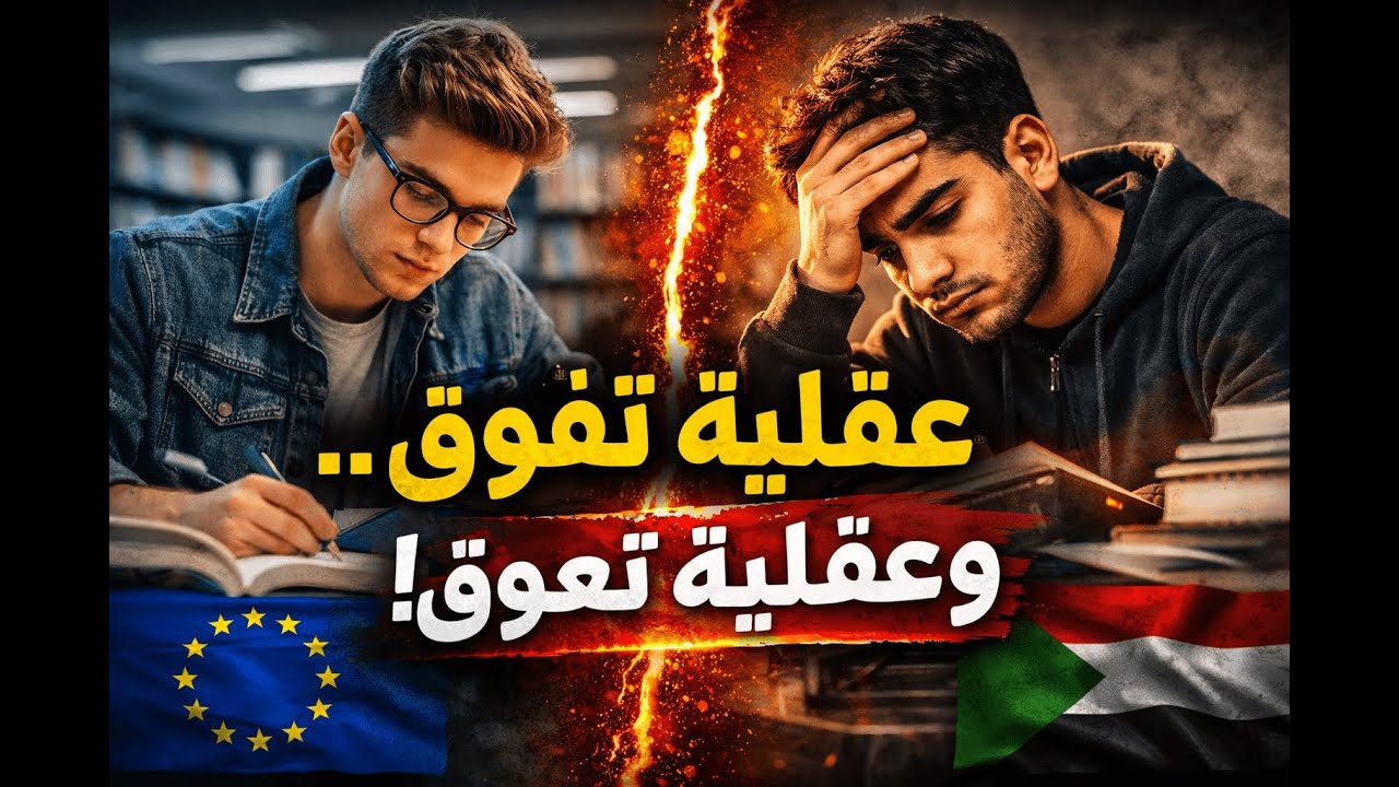عقلية الطالب الأوروبي VS الطالب العربي | الفرق ليس في الذكاء بل في التفكير🤷🏻‍♂️💥🔥