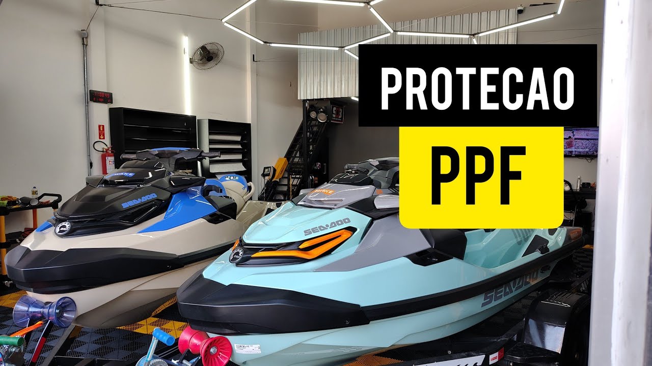 CHEGARAM MAIS DOIS JET SKI PRA PROTEÇÃO PPF!