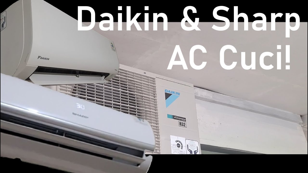 Ac Daikin And Sharp Cuci! Baru 2025!! @ojehz  Please mata hanan