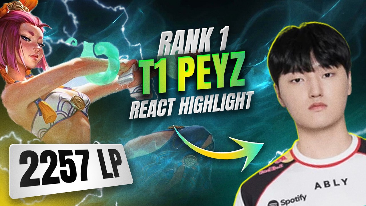 PEYZ DÉTRUIT LA SOLOQ KR REACT HIGHLIGHT LEAGUE OF LEGENDS !