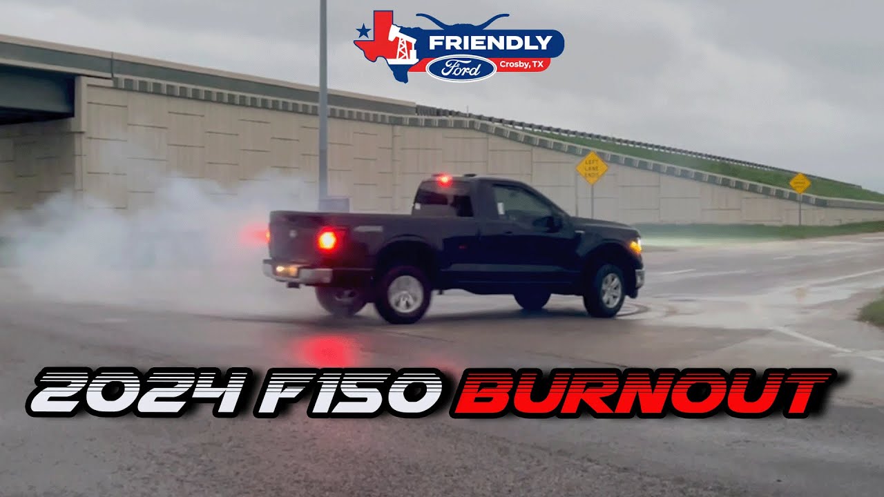 2024 F150 Burnout!!