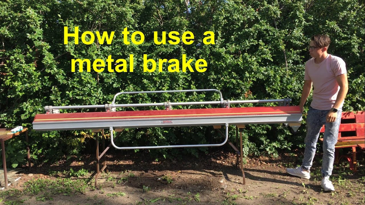 How to custom bend flashings with a metal brake