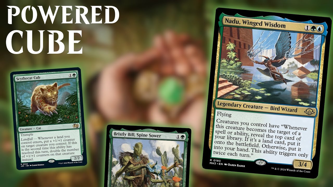 I Got to Draft Nadu Combo in Cube!  MTG Arena Powered Cube #4