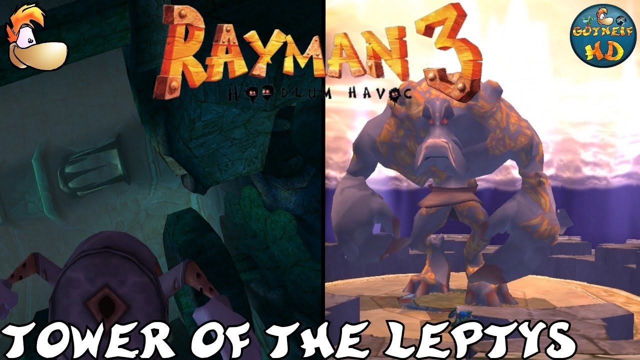Rayman 3: Hoodlum Havoc - ALL Cages Walkthrough II - Tower Of The Leptys
