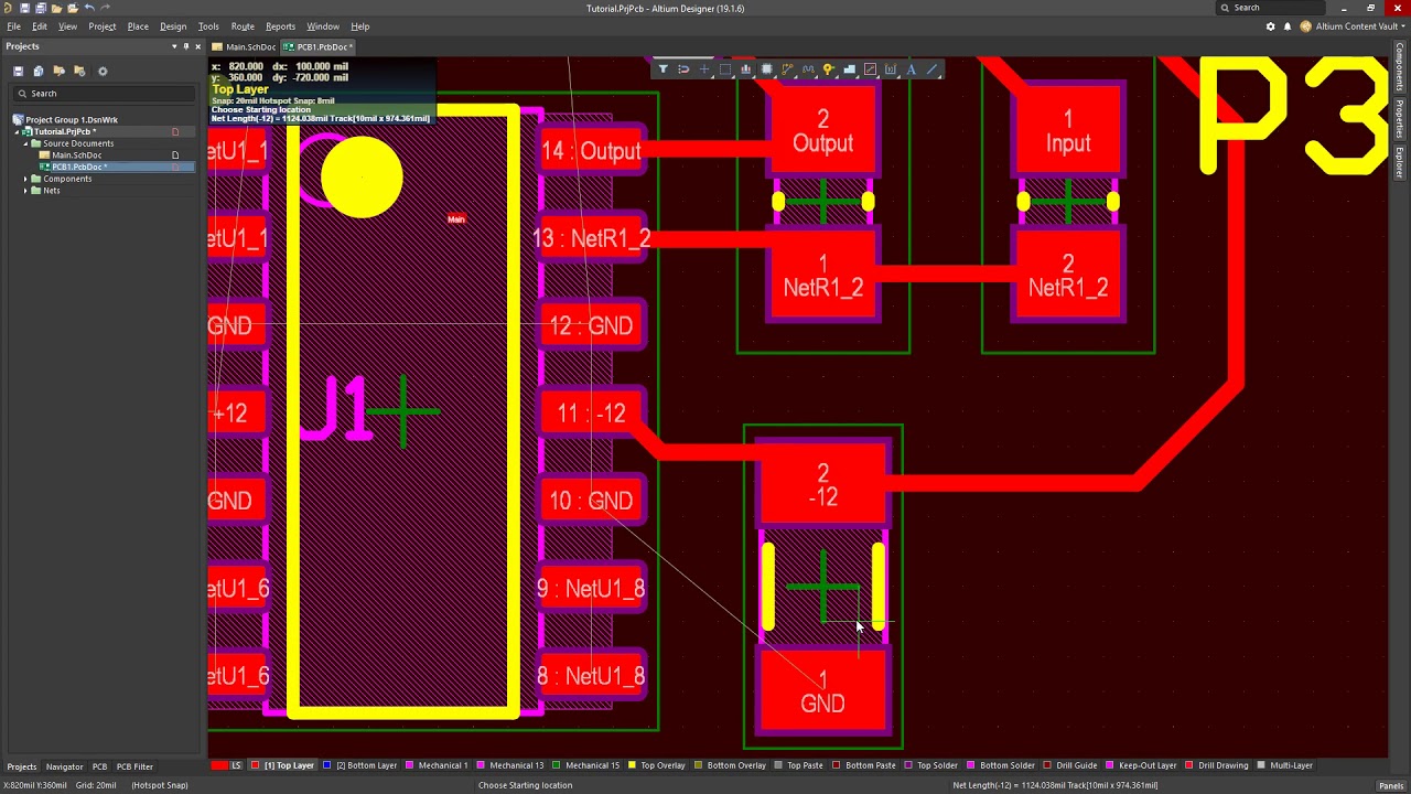 A quick introduction to Altium Designer - Part 2 - How to make a PCB
