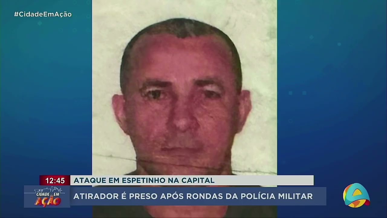 Cidade em Ação - Atirador é preso em flagrante após rondas da PM por ataque a espetinho em JP