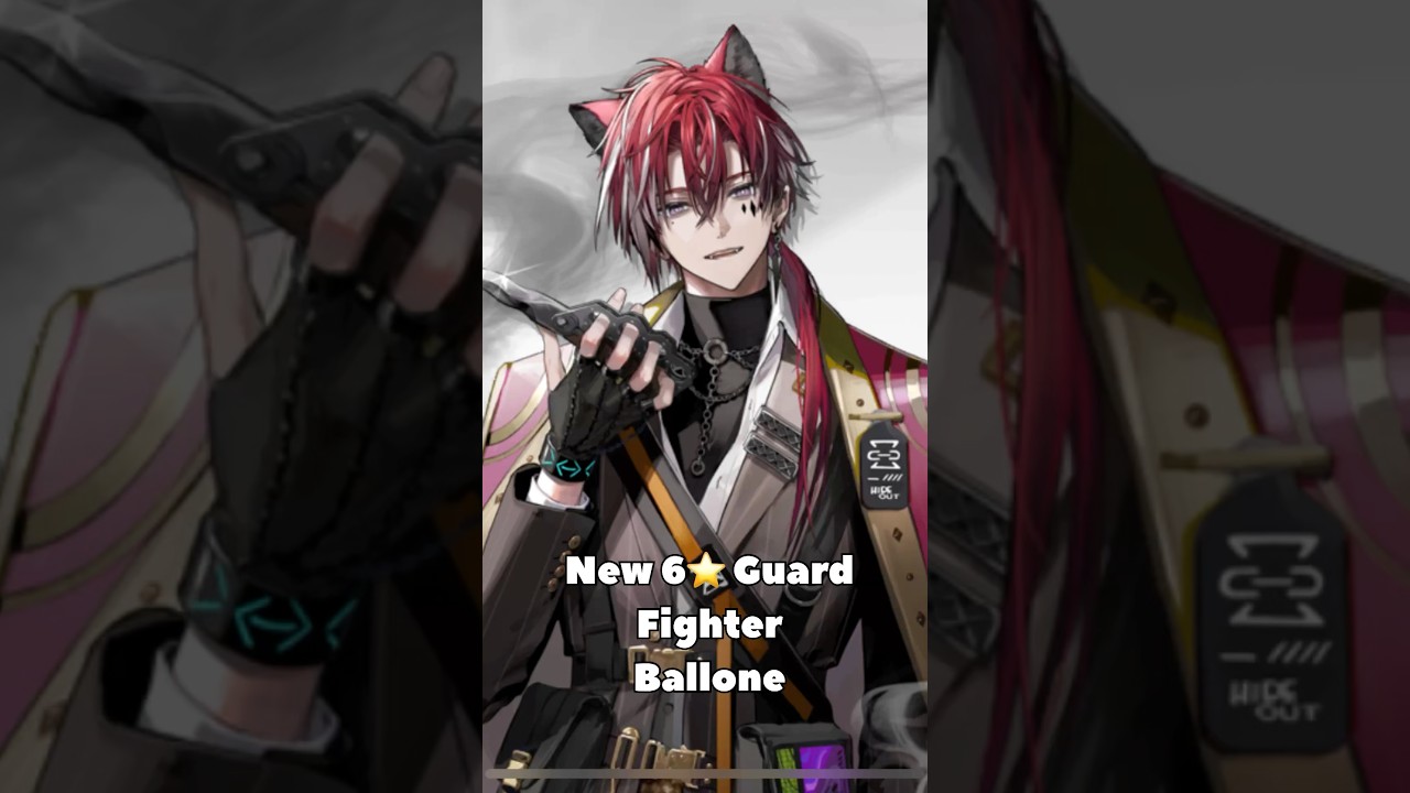 Bellone New 6⭐️ Fighter Guard #arknights #shorts #husbando