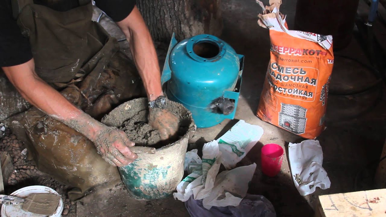 Газовый горн из подручных средств.