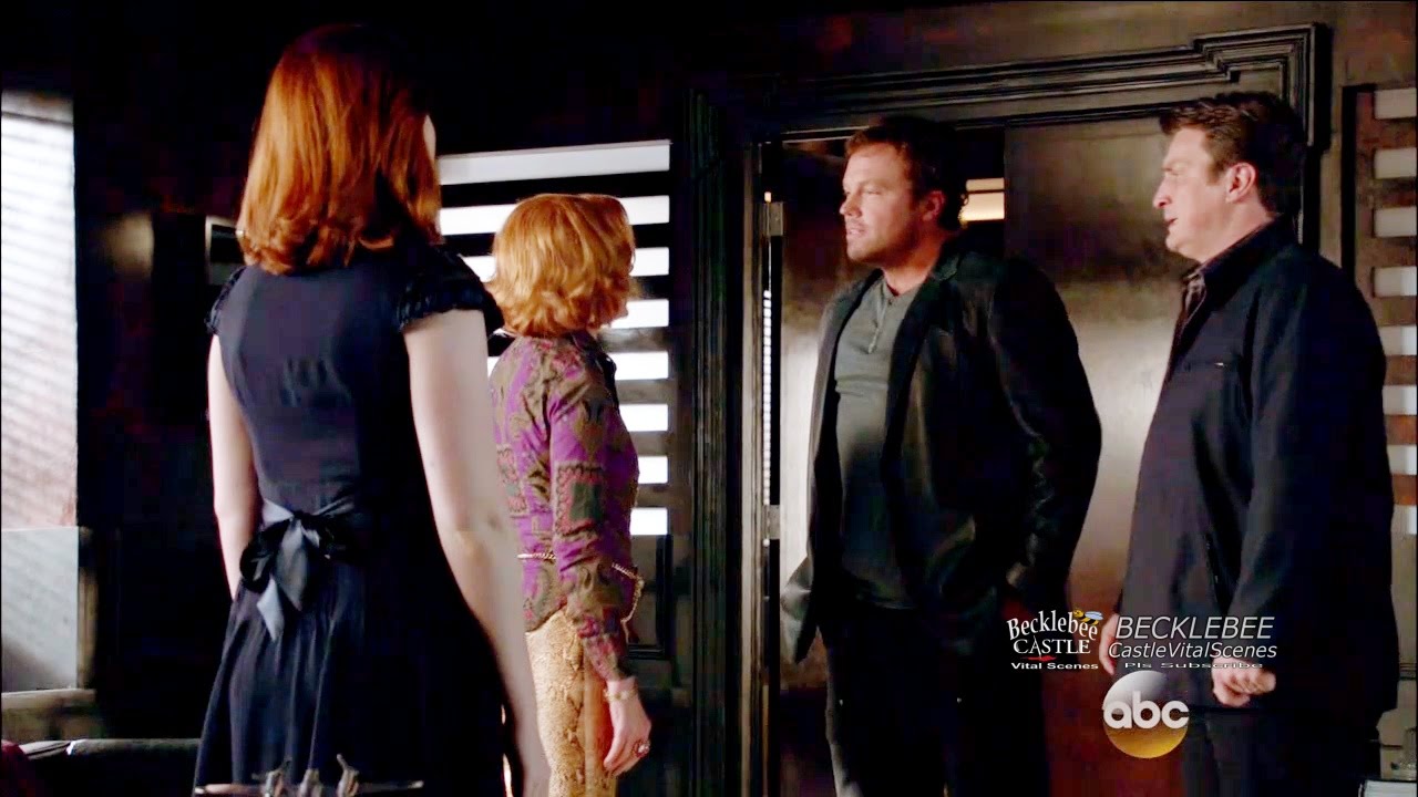 Castle 8x06 Martha & Alexis Meet Slaughter “Cool Boys” Season 8 Episode 6