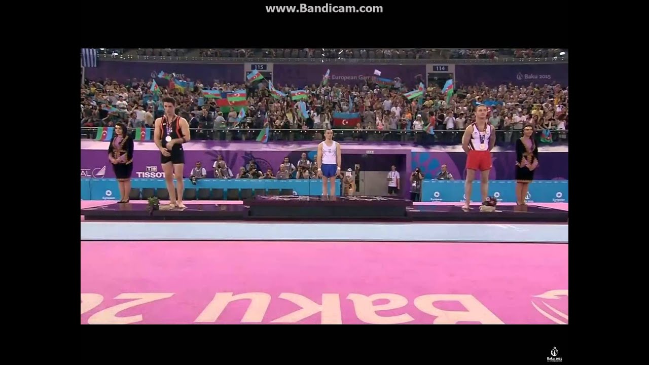Men's Vault Award Ceremony - European Games Baku 2015