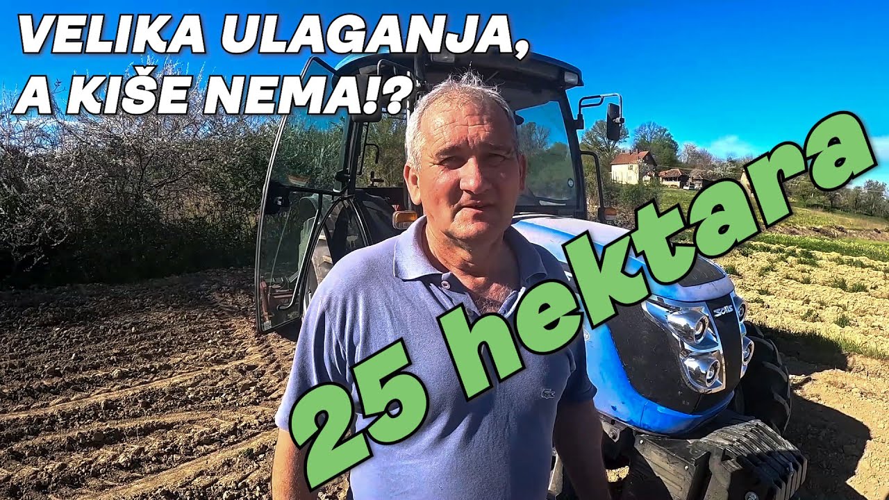 Ulazimo u veliku setvu soje od 30.000 € ! PRVI DAN pripreme zemljišta za setvu soje-04.april 2024.