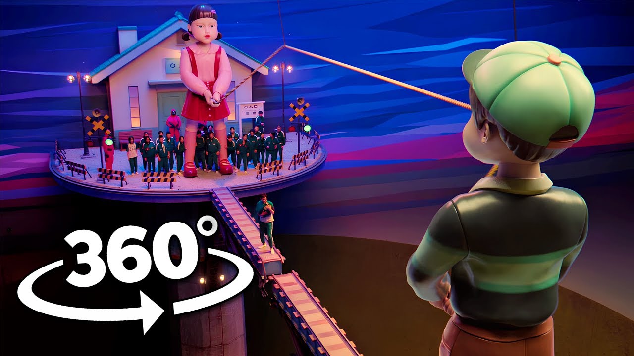 Squid Game 360&deg; Jump Rope - Movie Collection! | Season 3 VR