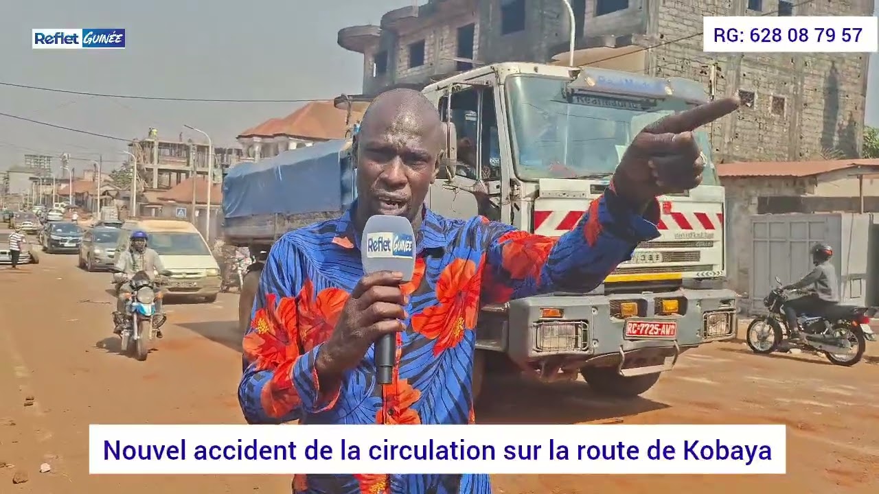 Nouvel accident de la circulation à Kobaya 