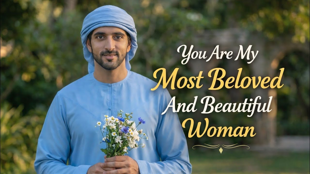 Ты — моя самая любимая и прекрасная | Стихи шейха Хамдана Фаззы | Посвящение от Fazza Poems Studio