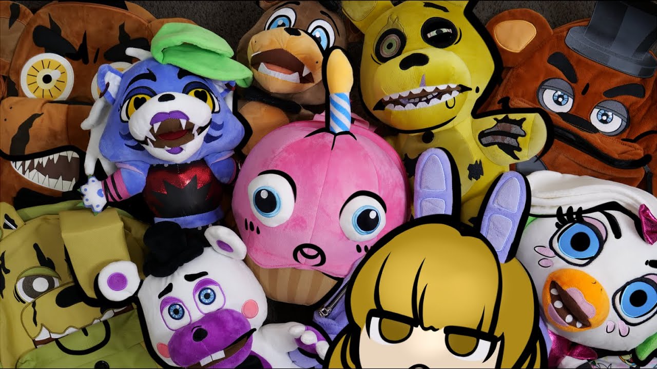 FNAF Plushies You Didn't Know Existed - Bioworld Backpack Review