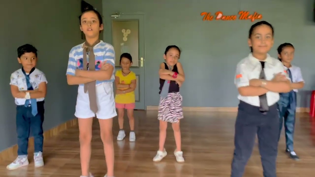 School Ni Jana Mai | Kids Easy Dance Cover | The Dance Mafia balle balle Mafia