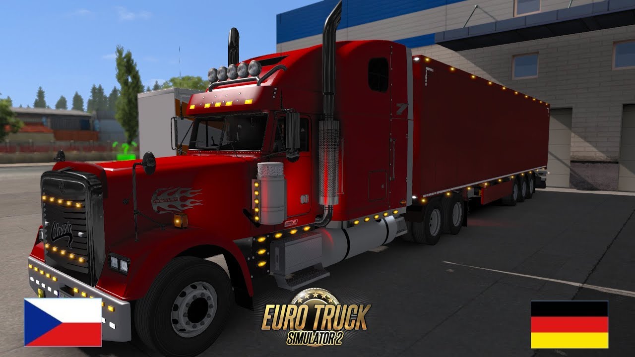 Euro Truck Simulator 2 Tour #22 Prague (Czech Republic) - Dresden (Germany) An American Dream