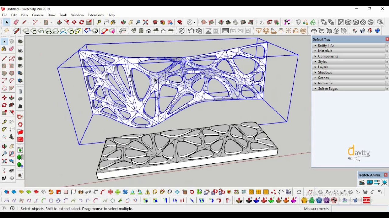 Voronoi Sketchup Tutorial