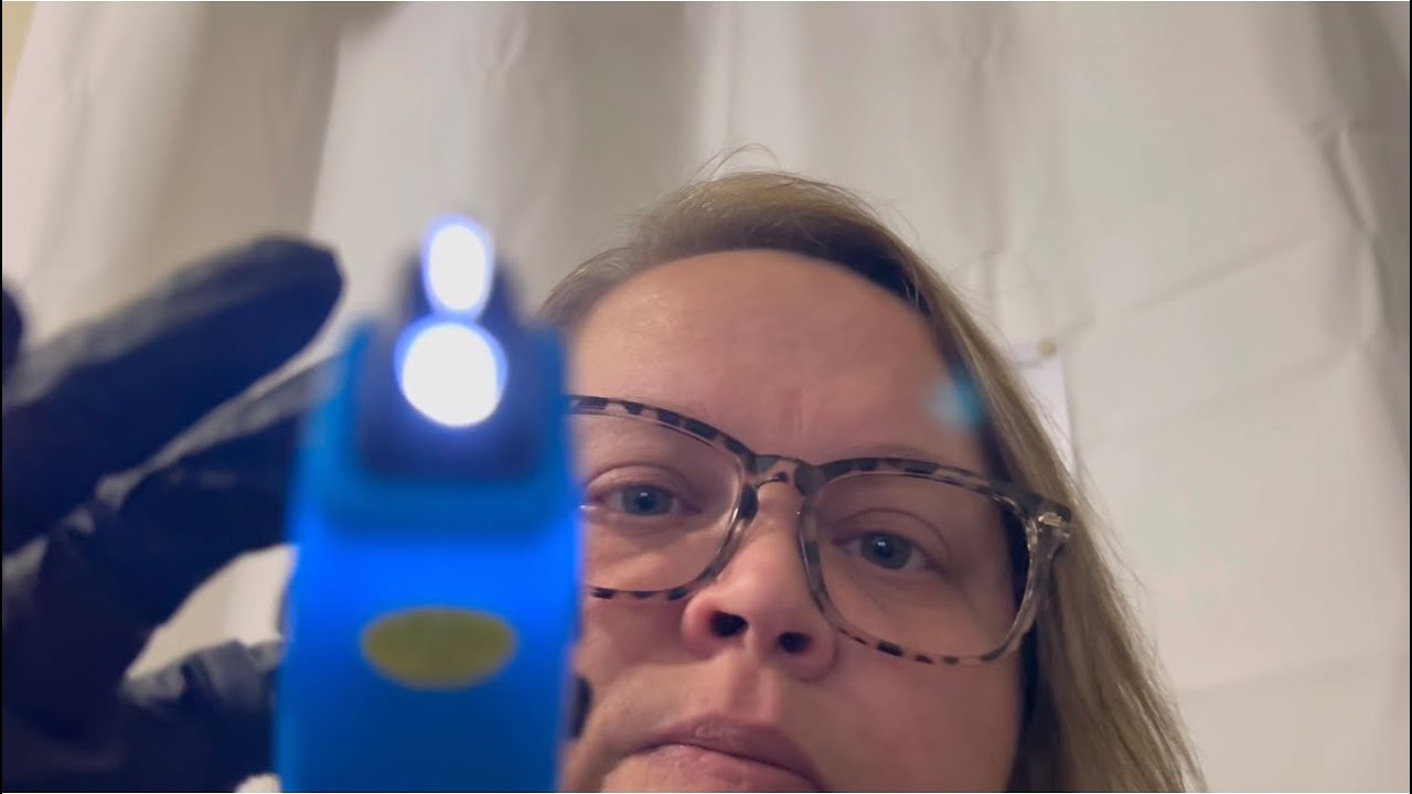 ASMR Detailed Eye Exam | Up Close Scanning, Light Exams, & Color Vision Testing | Tingle Immunity