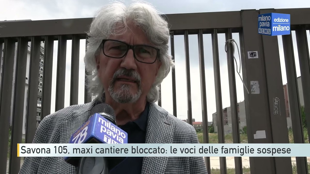 Milano, via Savona 105, il maxi cantiere bloccato: le voci delle famiglie sospese