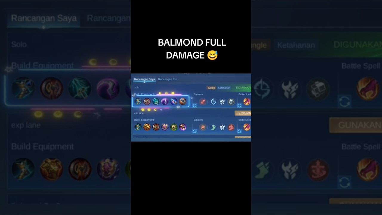 Balmond Full Damage 2025 #buildbalmondtersakit2025