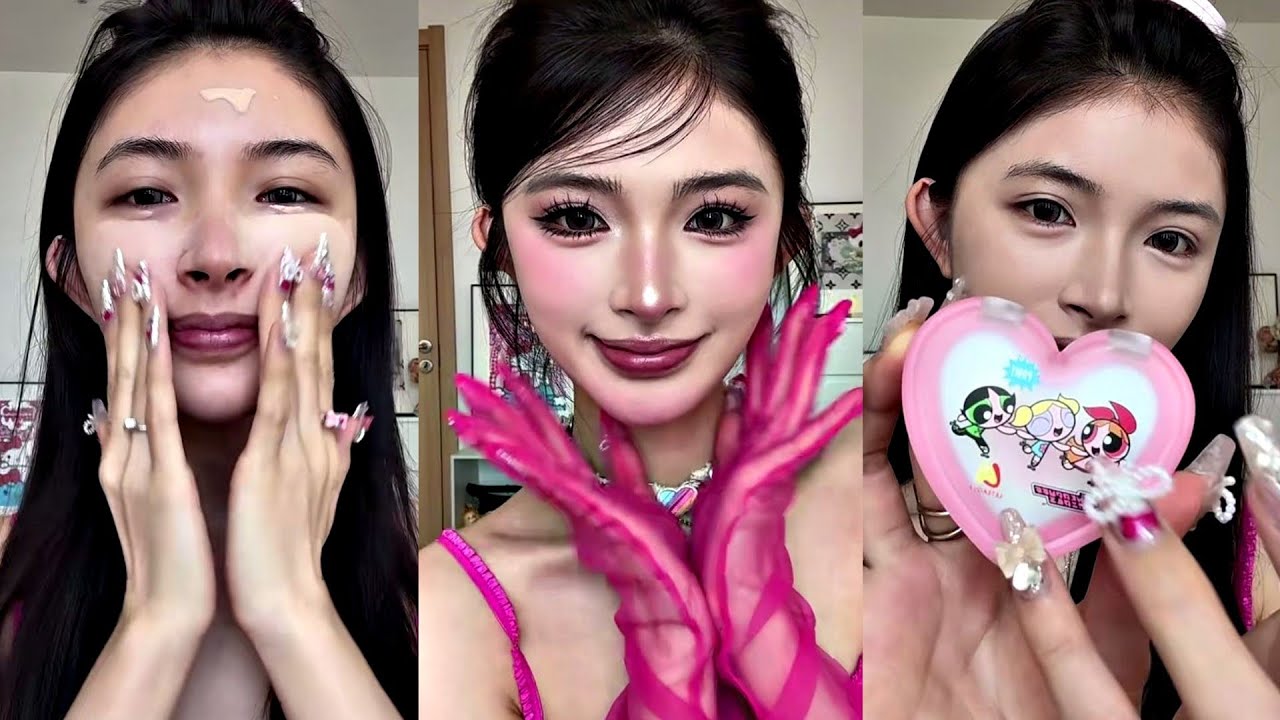 GRWM douyin ASMR real sounds COMPILATION✨🌸 EP.272 | ASMR MAKEUP 메이크업