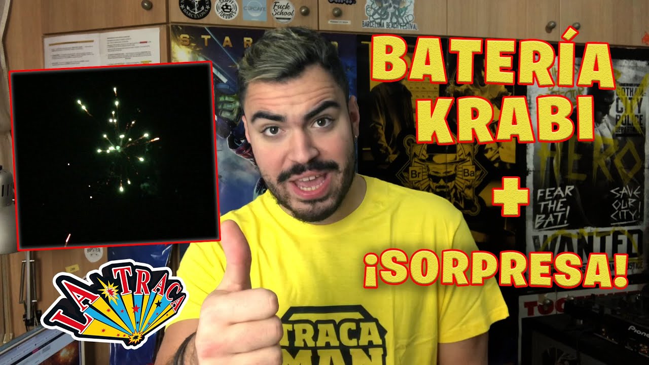 PROBAMOS LA BATERÍA KRABI + ¡SORPRESA!