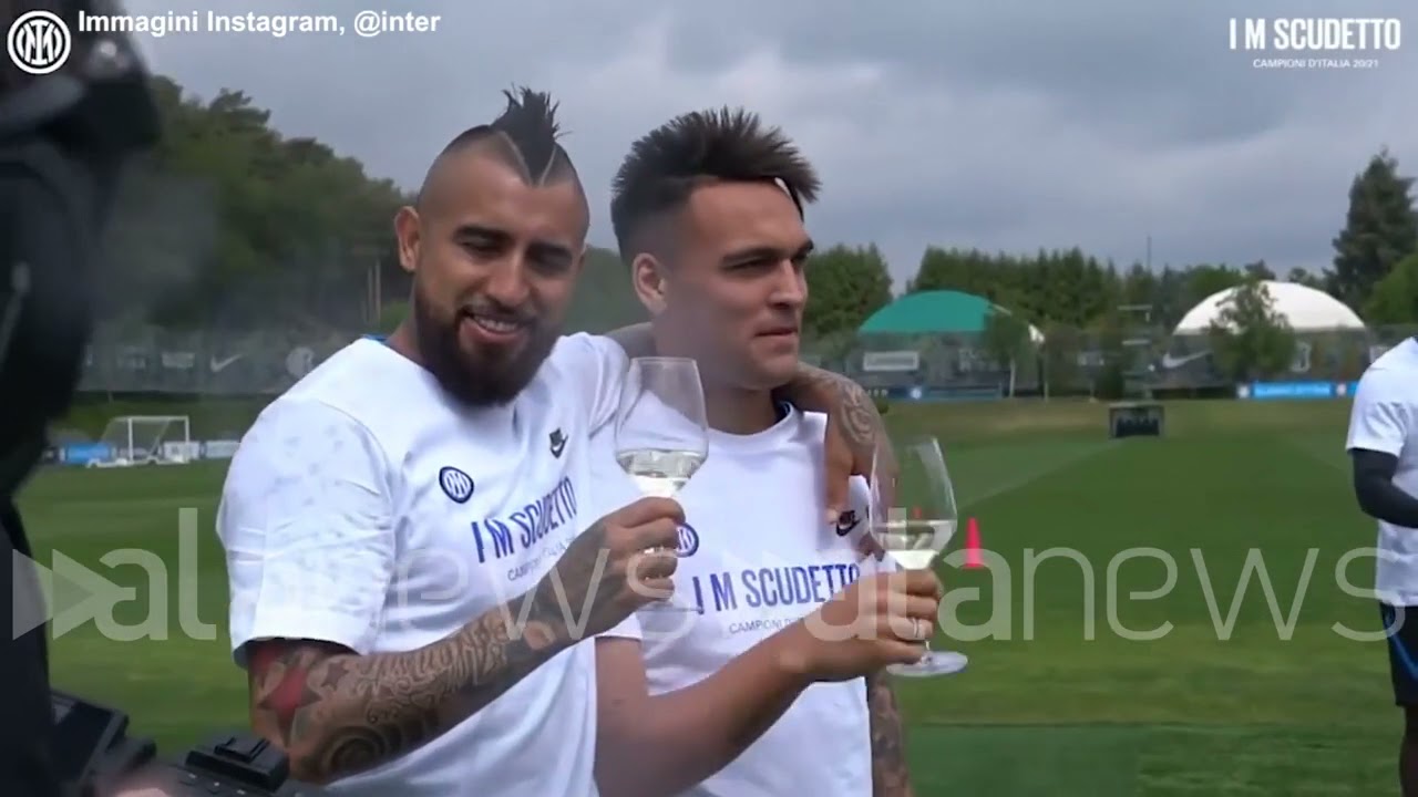 Inter, prosegue la festa scudetto ad Appiano con il presidente Zhang