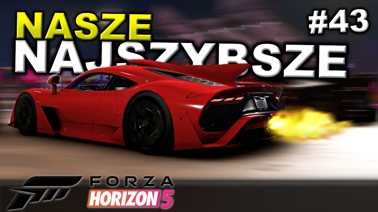 Forza Horizon 5 Gameplay PL💥NASZE NAJSZYBSZE AUTA w 2024 #43