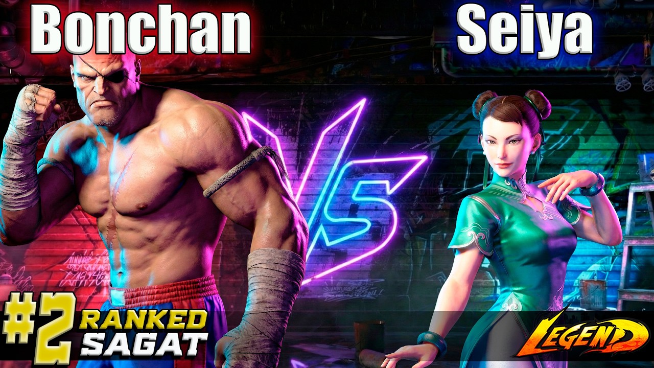 🔥 SF6 ▰ BONCHAN (Sagat) vs SEIYA (Chun-Li) ▰ High Level Gameplay 🔥