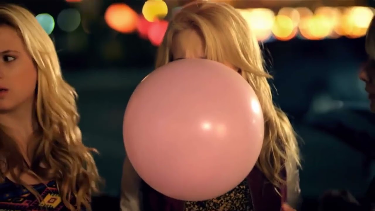 white women are true winners at blowing bubble gum