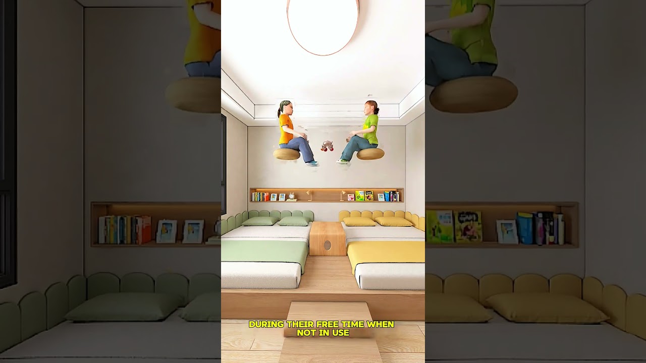 Designing a bedroom for 2 girls #shorts