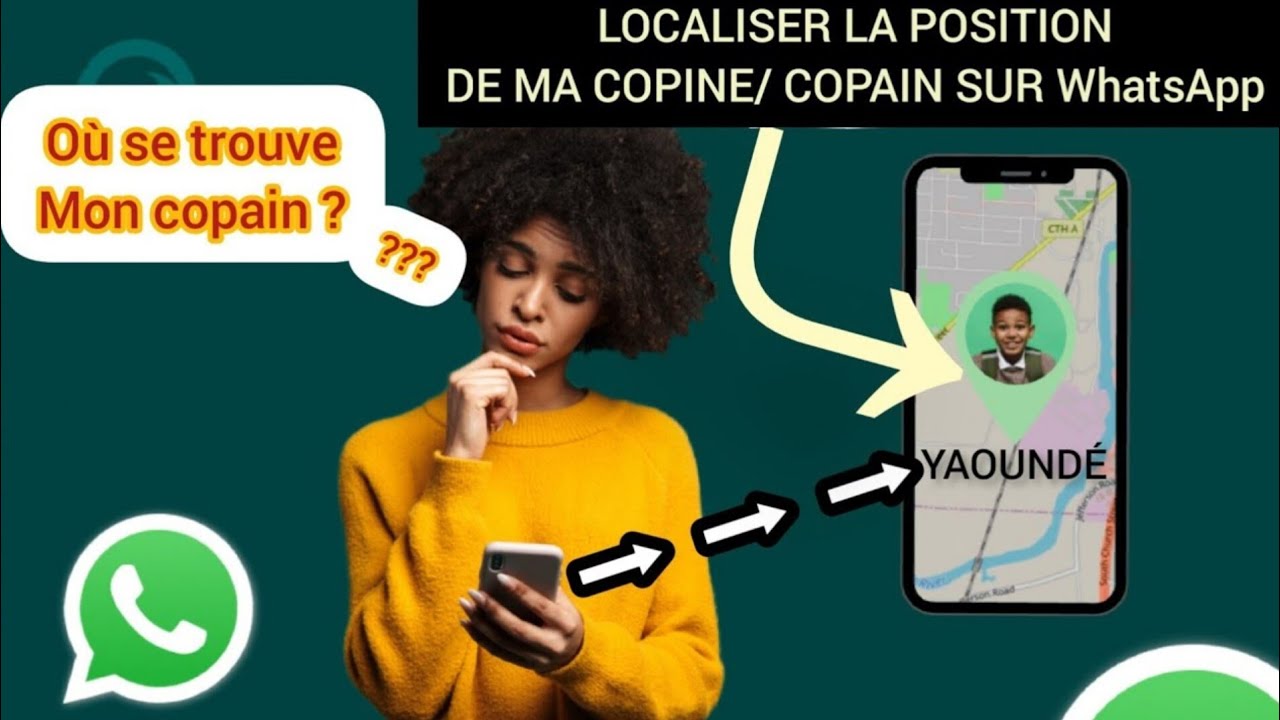 Comment localiser la position de Son Part€naire (C0pine/C0pain) via WhatsApp ?