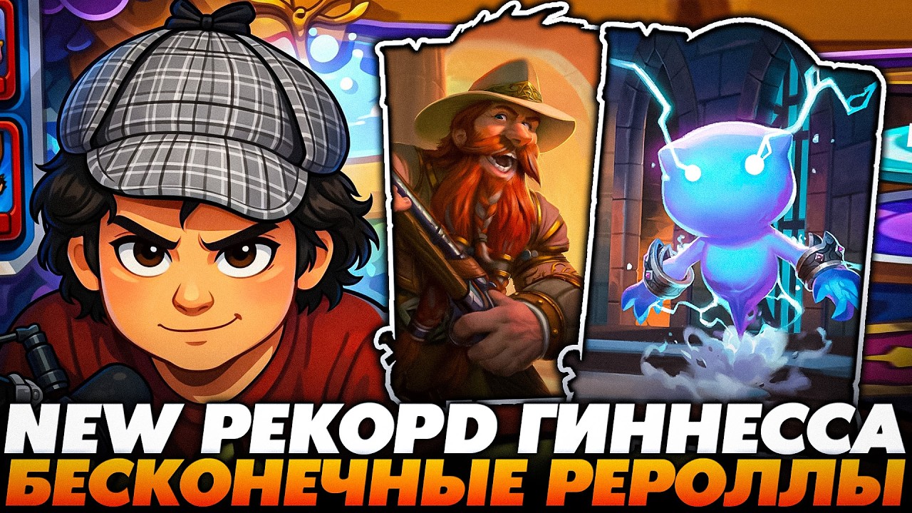 ВСЕ РЕРОЛЛЫ БЕСПЛАТНЫЕ! ПРОБИЛ НОВЫЙ РЕКОРД ГИННЕССА !!! Guddumpog  Guddummit Hearthstone