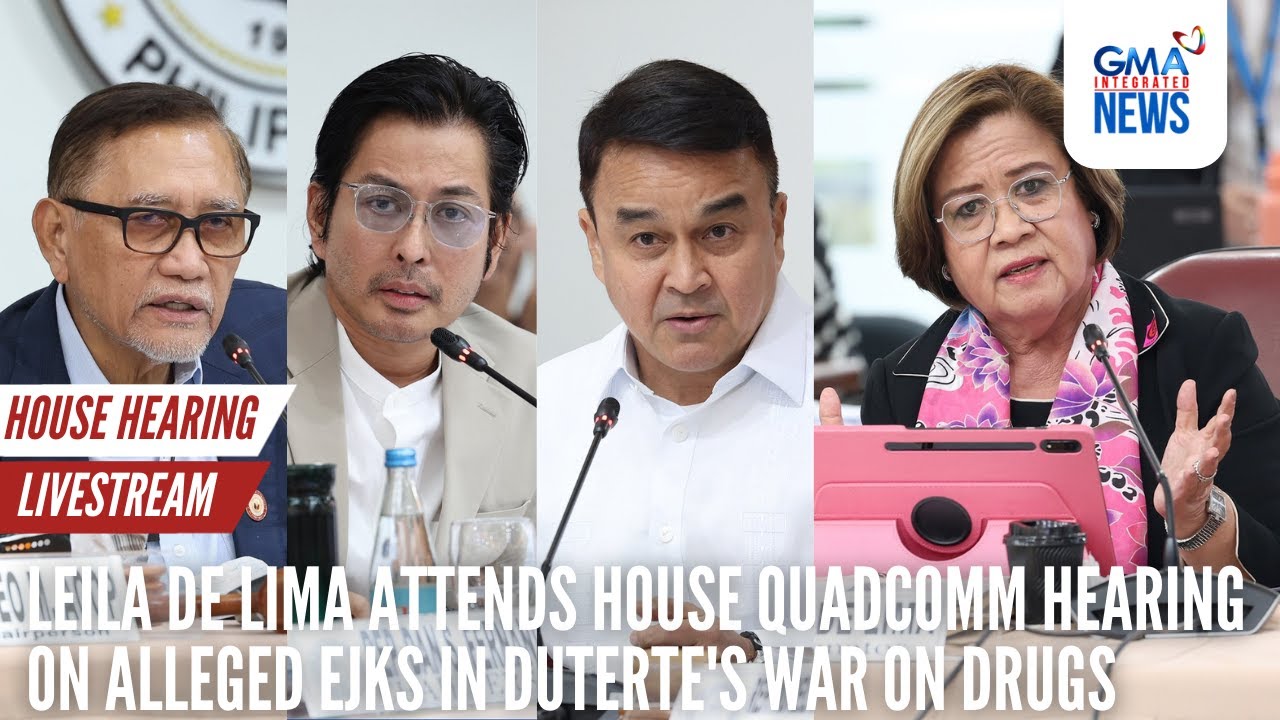 LIVE: House QuadComm hearing on EJK...(November 7, 2024) Part 3 | GMA Integrated News - Replay