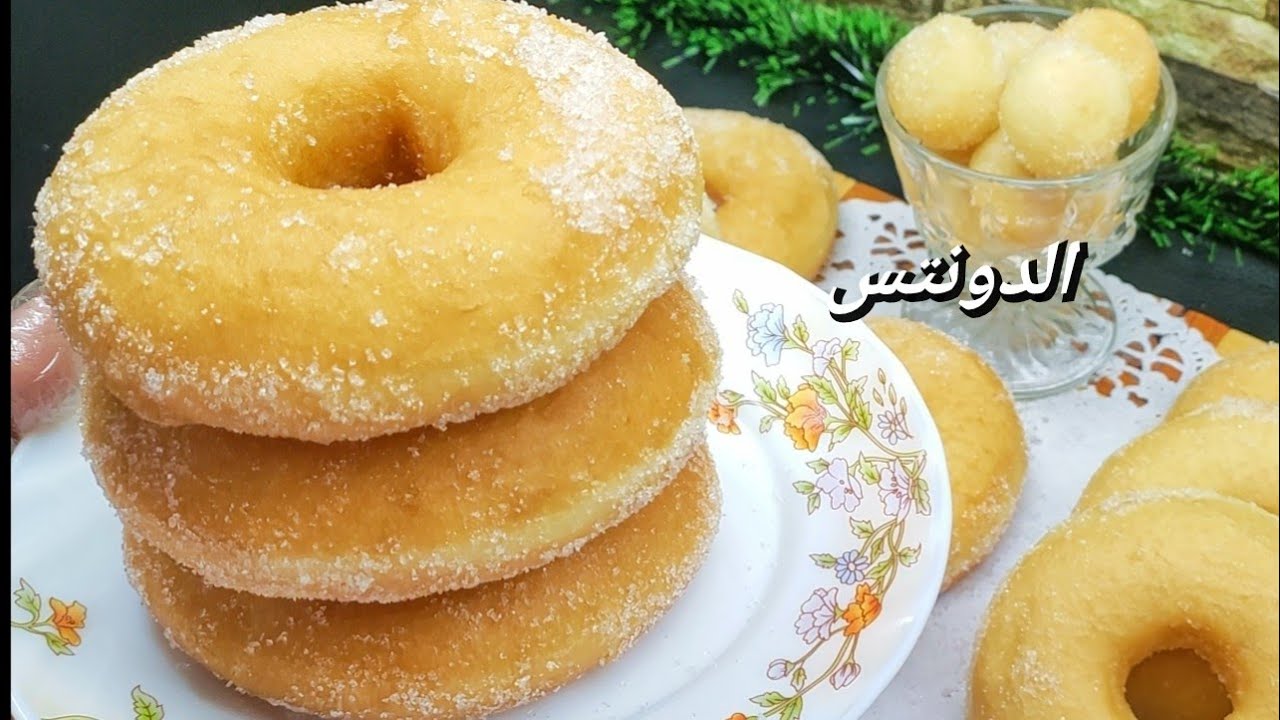 عملت الدونتس❗ بعجينه قطنيه ذهبيه ناعمه بكل احترافيه لازم تجربوها👌#دونتس