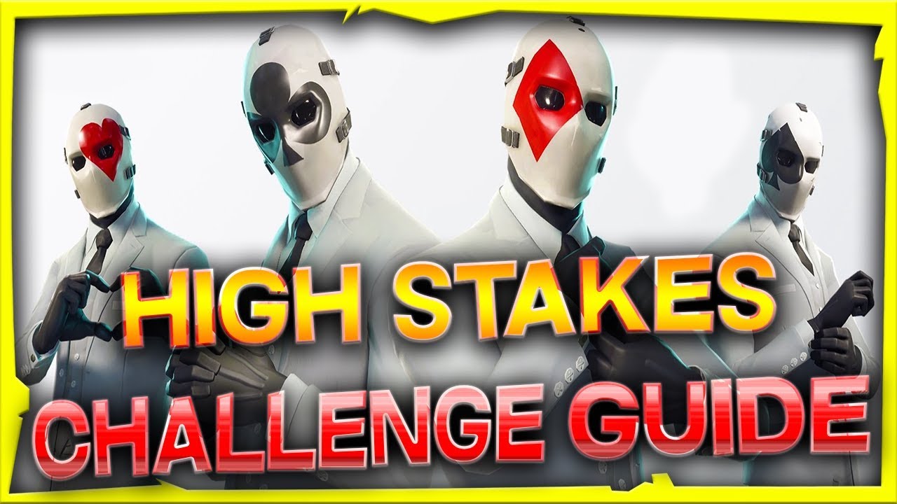 Fortnite HIGH STAKES Challenges Guide
