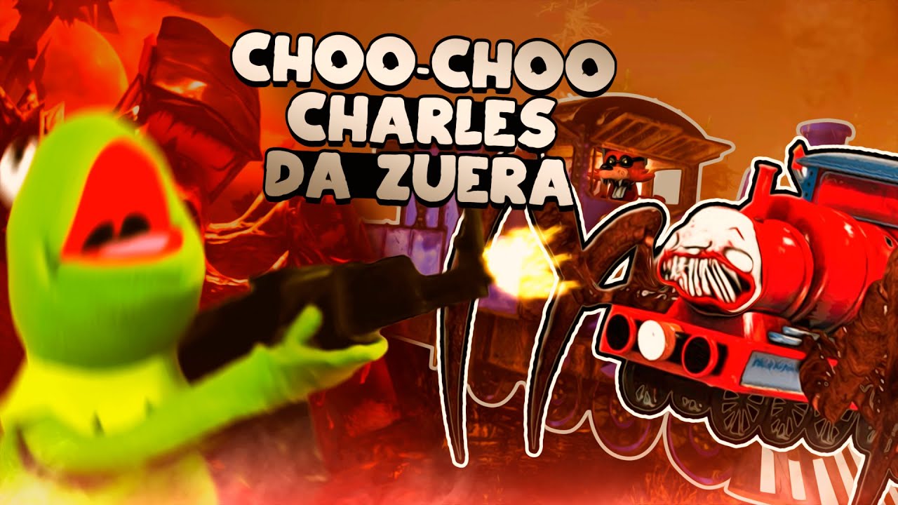 É HOJE QUE ACABAREMOS COM O TREM DO RUIM - Choo-Choo Charles DA ZUERA #2