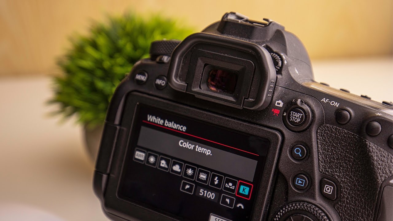 Canon 6D Mark II - White Balance Settings