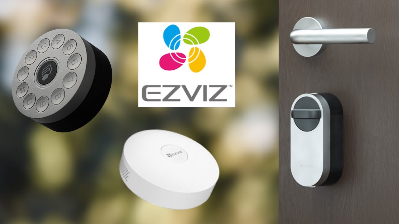 SERRURE CONNECTÉE complète ultra simple à INSTALLER et à UTILISER ! EZVIZ DL01S