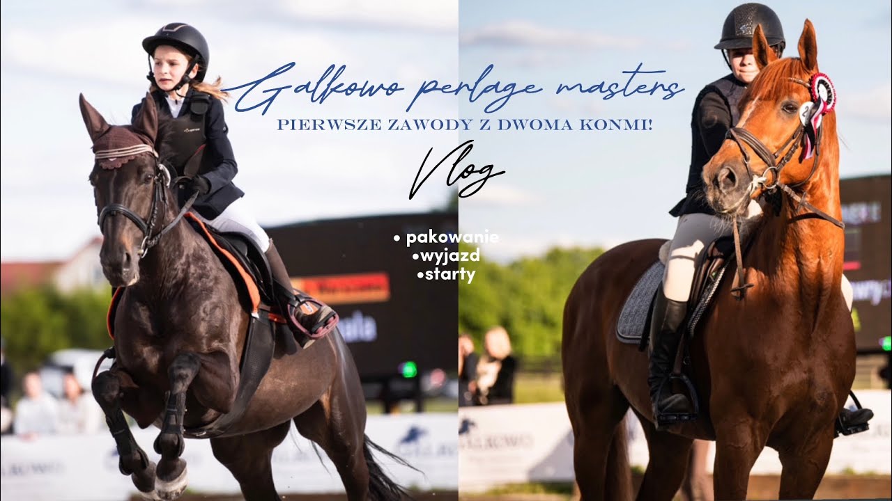 Pierwsze zawody z dwoma końmi! Gałkowo perlage masters / @siostry.sj.equestrian