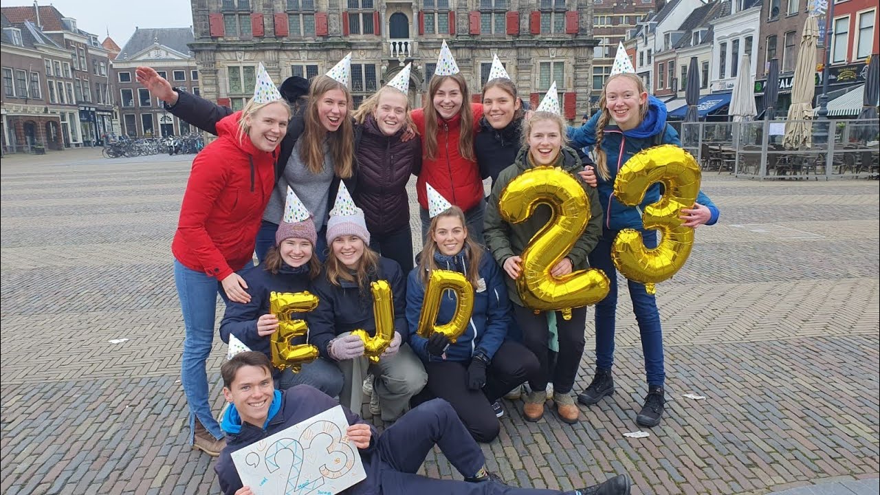 Bekendmaking Eerstejaars Dames '23 der DSR Proteus-Eretes