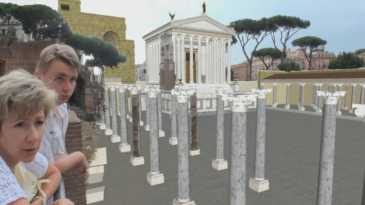 Рим восстановленный 02: Императорские форумы / Rome recovered 02: Fori Imperiali