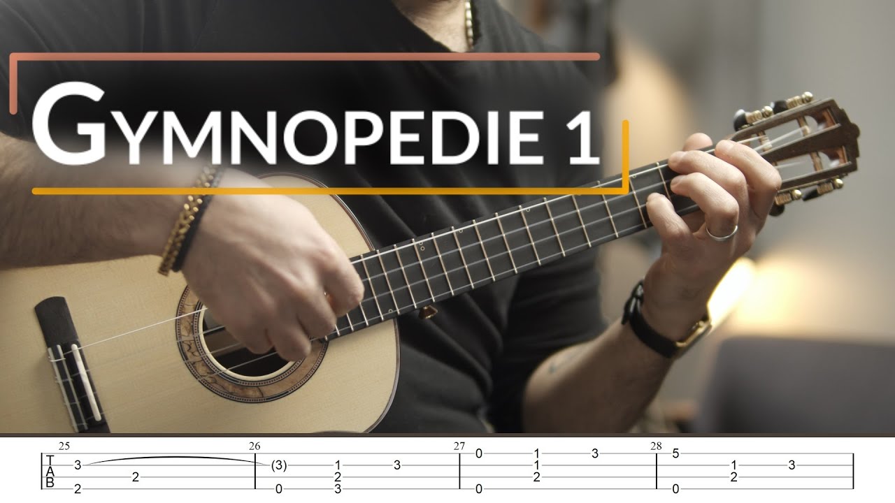 Gymnopedie no.1 - Erik Satie | Ukulele Fingerstyle TAB || Grade 5