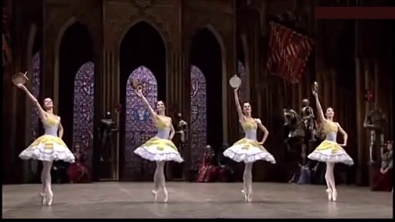 LA ESMERALDA - Esmeralda's Friends Pas de Quatre (Bolshoi Ballet)