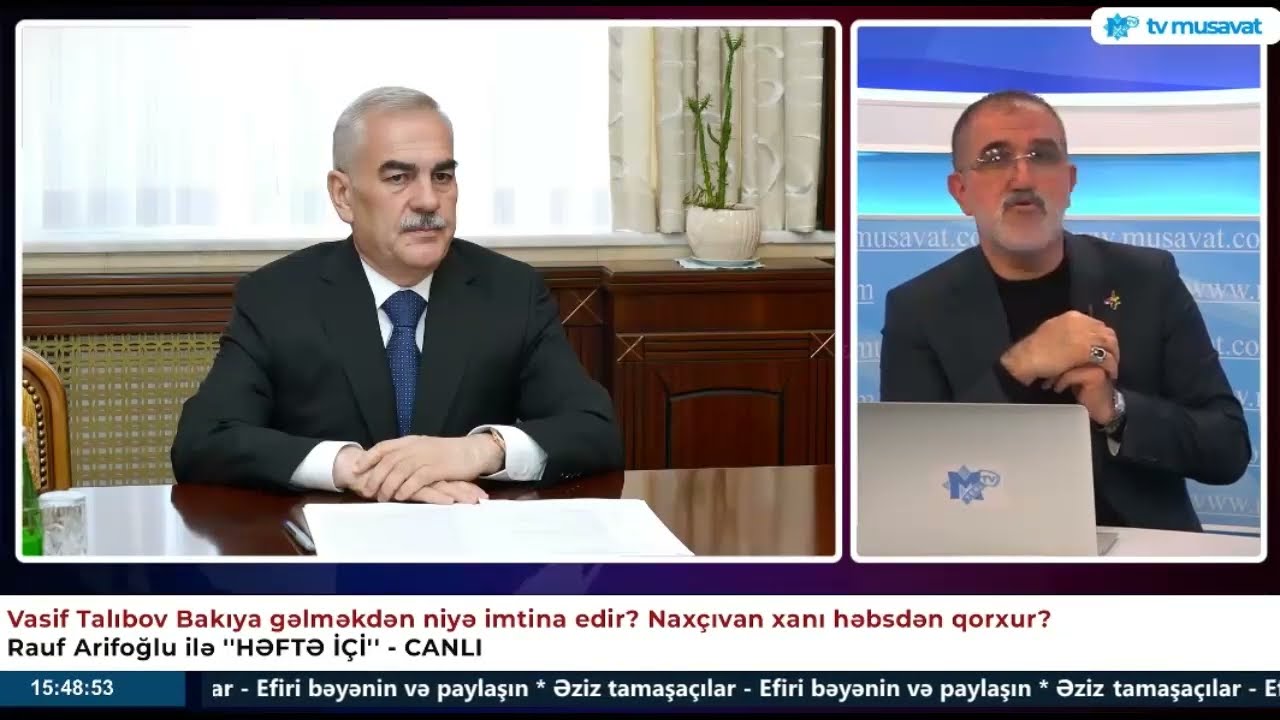 Rauf Arifoğludan Vasif Talıbov barədə SENSASİON iddialar