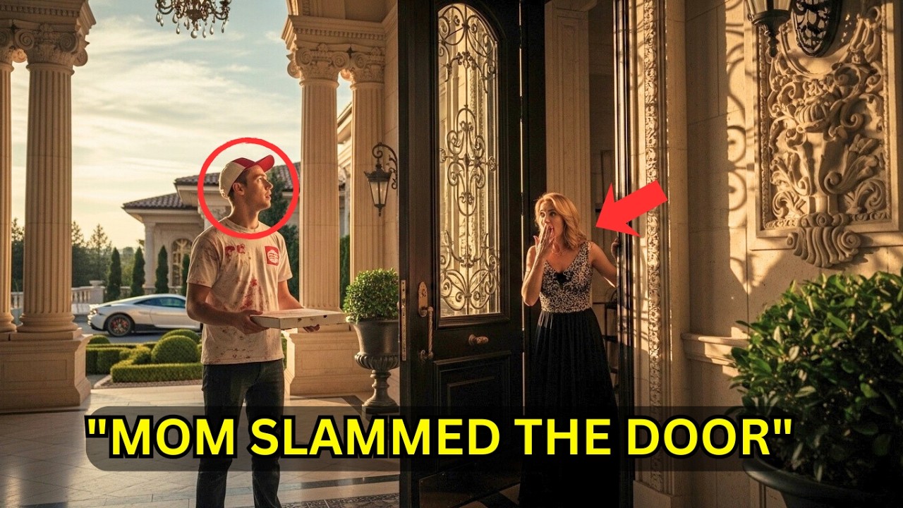 Poor Boy Delivers Pizza to His Own Mother's Mansion — What Happens Next Will Shock You