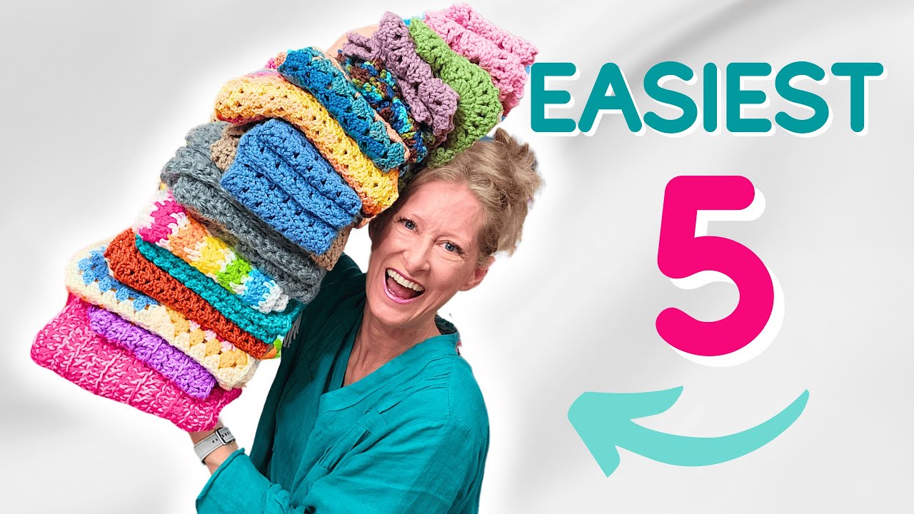 Top 5 MUST-MAKE Crochet Scarf Patterns to Make Today!